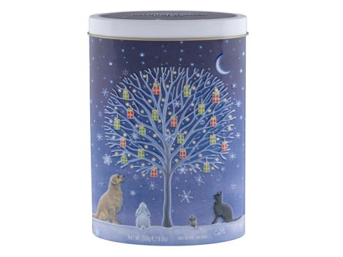 Tree of Gifts Clotted Cream Fudge Tin 250g