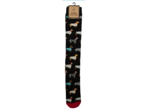 Funky Welly Socks - Trendy Dachshunds