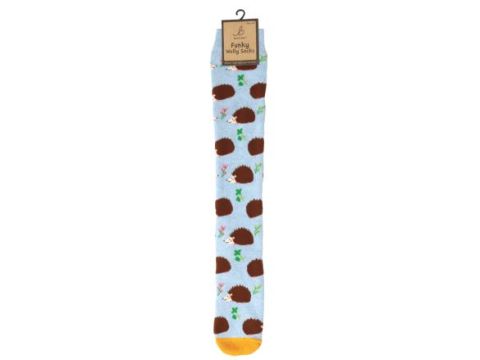 Funky Welly Socks - Woodland Hedgehogs