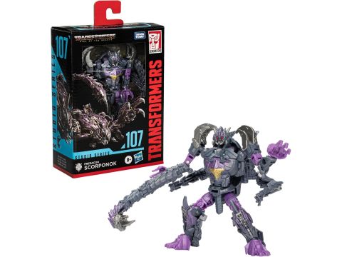 Transformers: Rise of the Beasts Generations Studio Series Deluxe Class figurine 107 Predacon Scorponok 11cm
