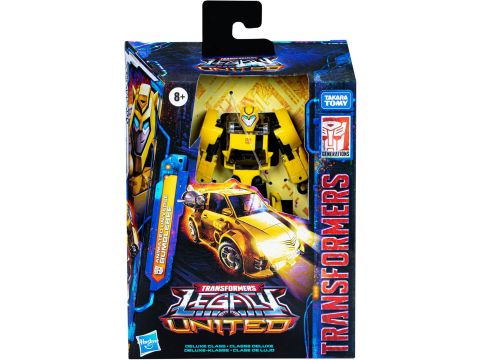 Transformers Legacy United Deluxe Class Animated Universe Bumblebee Action Figure