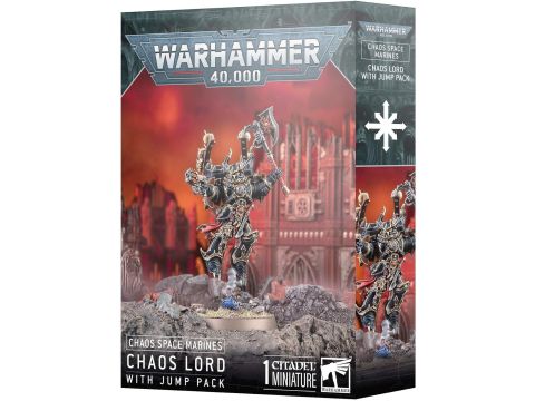 Games Workshop - Warhammer 40,000 - Chaos Space Marines: Lord with Jump Pack