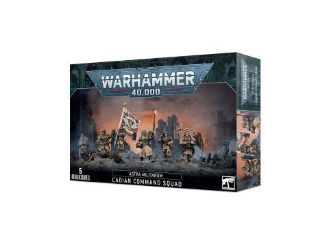Games Workshop - Warhammer 40,000 - Cadian Command Squad