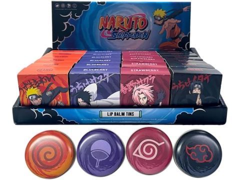 Naruto Shippuden Lip Balm in a Tin (1 SUPPLIED)