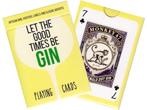 Let the Good Times Be Gin Single Deck Playing Cards 