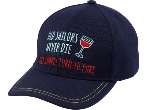 Old Sailors Turn to Port Yachting Cap