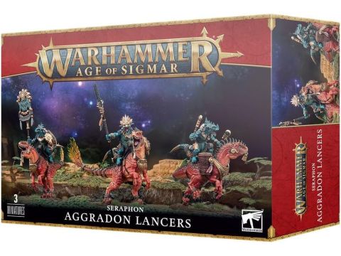 Warhammer Age of Sigmar Games Workshop Seraphon: Aggradon Lancers