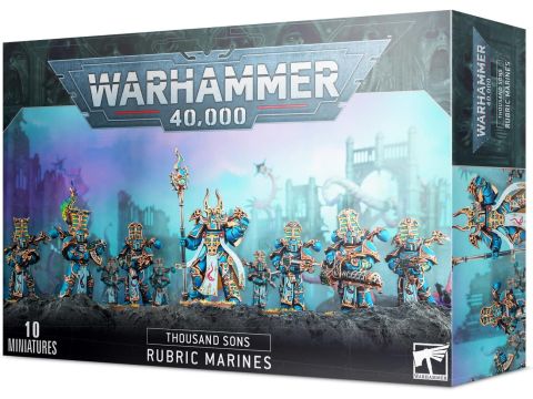 Games Workshop Thousand Sons Rubric Marines