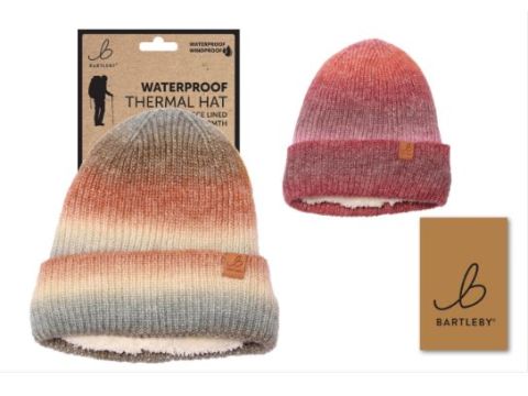 Ladies Waterproof Spacedye Hat (1 SUPPLIED)