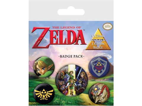 The Legend of Zelda Badge Pack