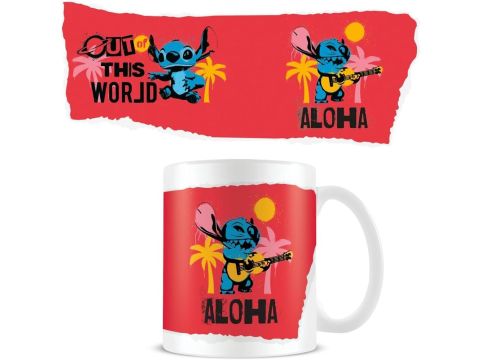Lilo and Stitch (Aloha) Mug - 10Oz / 315Ml 