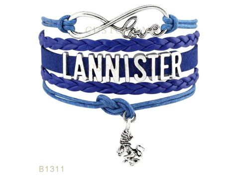 Game Of Thrones Lannister Blue infinity Bracelet