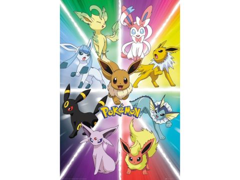 GB eye Pokemon Eevee Evolution