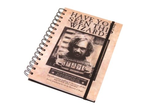 Harry Potter "Wanted Sirius Black" A5 Notebook