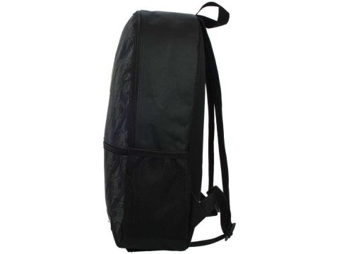 Pokemon Pikachu 25 Character Black Sport Backpack School Gym Bag - Size 45cm (H) x 31cm (W) x 11cm (D)