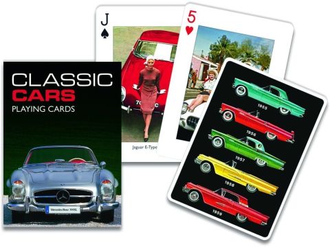 Piatnik Classic Cars Playing Card Deck