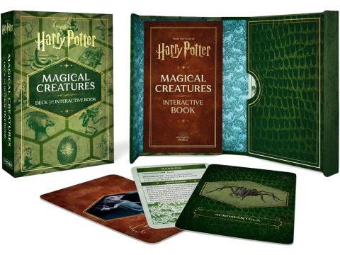 Harry Potter Magical Creatures Deck and Interactive Book