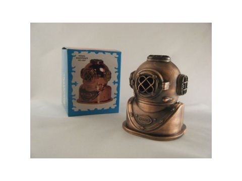 DIVING HELMET DIE-CAST ANTIQUE STYLE NOVELTY PENCIL SHARPENER