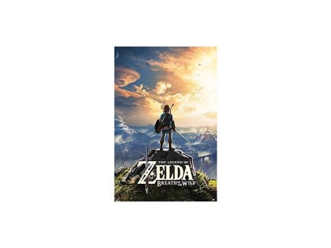 Pyramid International Sunset the Legend of Zelda: Breath of the Wild Maxi Poster