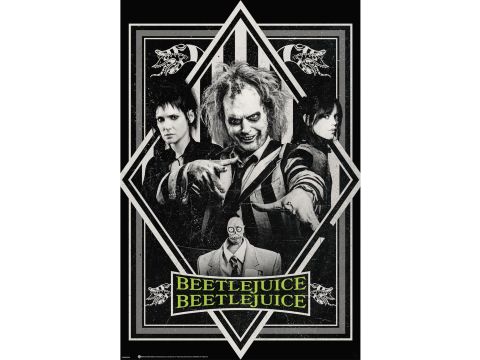 GB eye Beetlejuice Beetlejuice 61 x 91.5cm / 24.2 x 35.8 inches Maxi Poster 