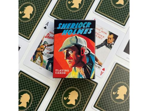 Sherlock Holmes Playing Cards | Celebrating Arthur Conan Doyle | Premium Design, 