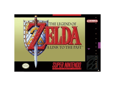 The Legend of Zelda Poster A Link To The Past 91,5 x 61 cm
