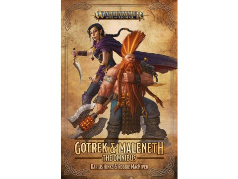 product image Gotrek and Maleneth: The Omnibus (Warhammer: Age of Sigmar) [Paperback] Hinks, Darius