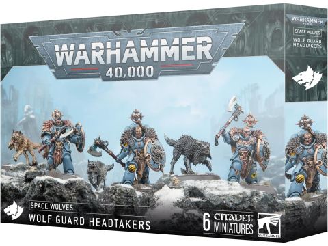 Games Workshop - Warhammer 40,000 - Space Wolves: Wolf Guard Headtakers
