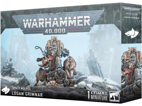 Games Workshop - Warhammer 40,000 - Space Wolves: Logan Grimnar