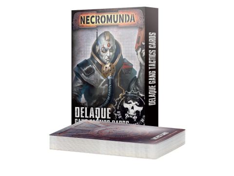 Necromunda Delaque Gang Tactics Cards 