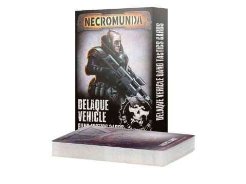 Necromunda Delaque Vehicle Gang Tactics Cards 