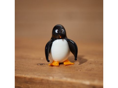 Glass Penguin Ornament, Collectible Figurine