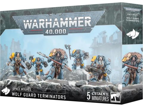 Games Workshop - Warhammer 40,000 - Space Wolves: Wolf Guard Terminators 