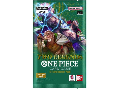 Bandai Namco One Piece Two Legends Card Game OP-08, English Version, 12-Card Booster Pack