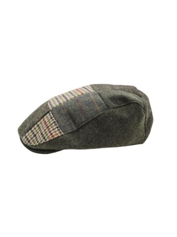 Heritage Traditions Patchwork Cap - Green Tweed