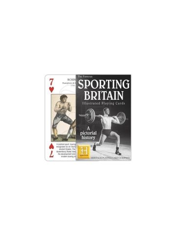 Sporting Britain Illustrated Playing Cards