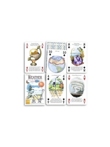 Heritage Playing Cards - Weather Facts and Phenomena Playing Cards
