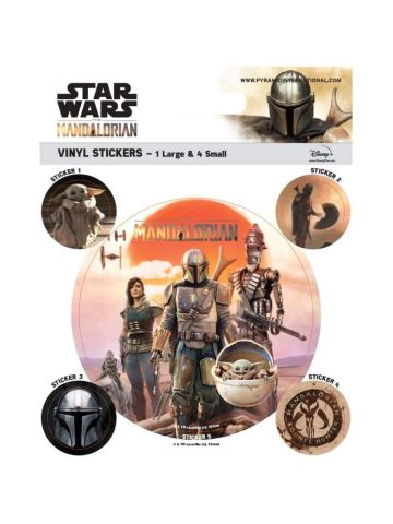 The Mandalorian Legacy Vinyl Sticker Pack