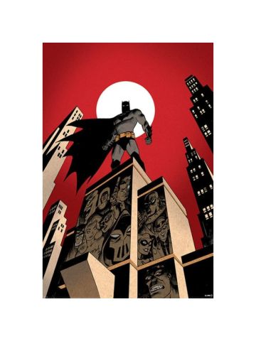 The Batman (Villain Skyline) Maxi Poster