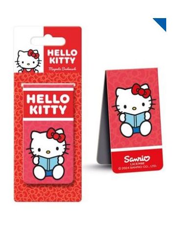 HELLO KITTY (READING) MAGNETIC BOOKMARK