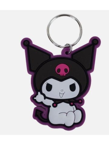 Kuromi Rocking PVC Keyring