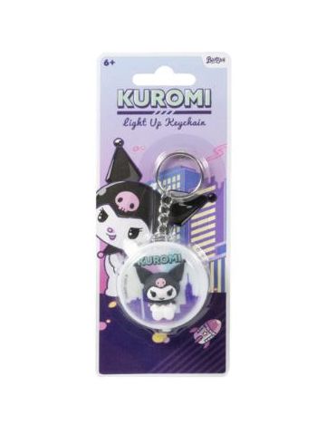 Kuromi Light Up Keychain