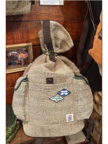 SIDOR FOOTLOOSE RUCKSACK (NATURAL HEMP)