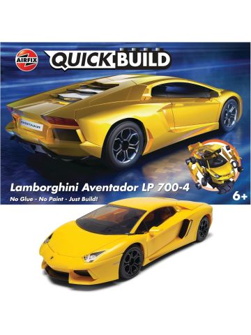 Airfix QUICKBUILD Lamborghini Aventador - Yellow