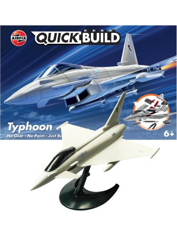 Airfix QUICKBUILD Model Aircraft Kits - Eurofighter Typhoon Model Building Kit