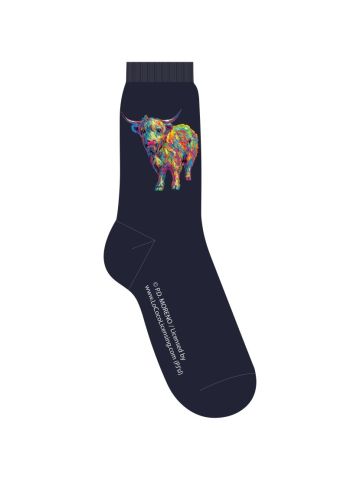 Highland Cow Socks (UK 7-11)