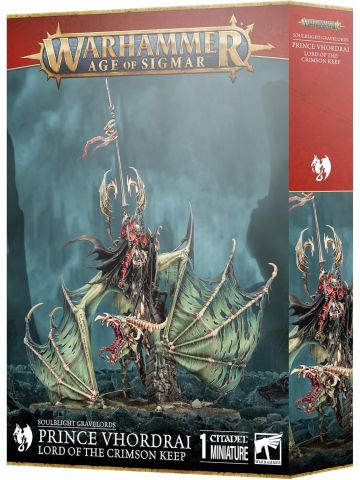 Games Workshop - Warhammer - Age of Sigmar - Soulblight Gravelords: Prince Vhordrai Lord of Crimson Keep