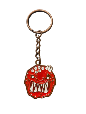 Dungeons and Dragons Metal Keyring