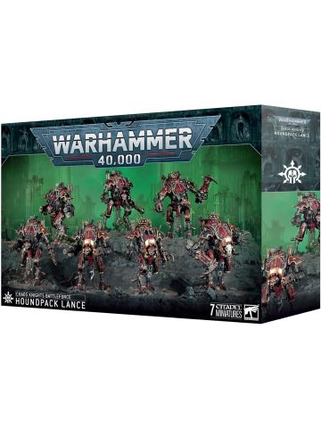 Games Workshop - Warhammer 40,000 - Chaos Knights: Houndpack Lance (War Dog Battalion)