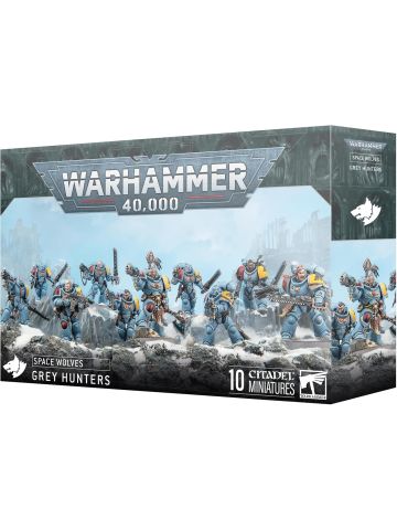Games Workshop - Warhammer 40,000 - Space Wolves: Grey Hunters
